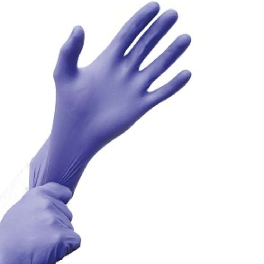 Showa 7540, 100 Disposable Nitrile Gloves Without Powder