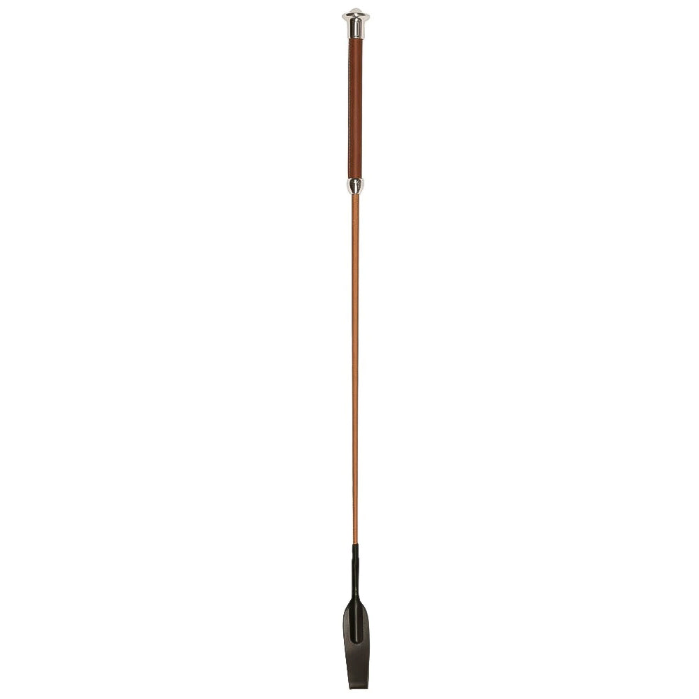 Jumping Whip with Fly Swatter Soft Leatherette Handle