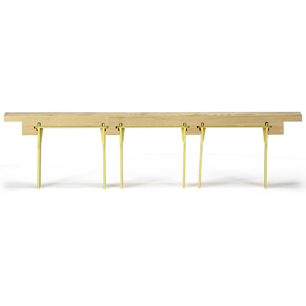 Api'deus® Barra di Supporto Zander – Telaio per 3 favi in plastica