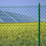 Palo in ferro plastificato verde T30 e T35 – resistente e versatile