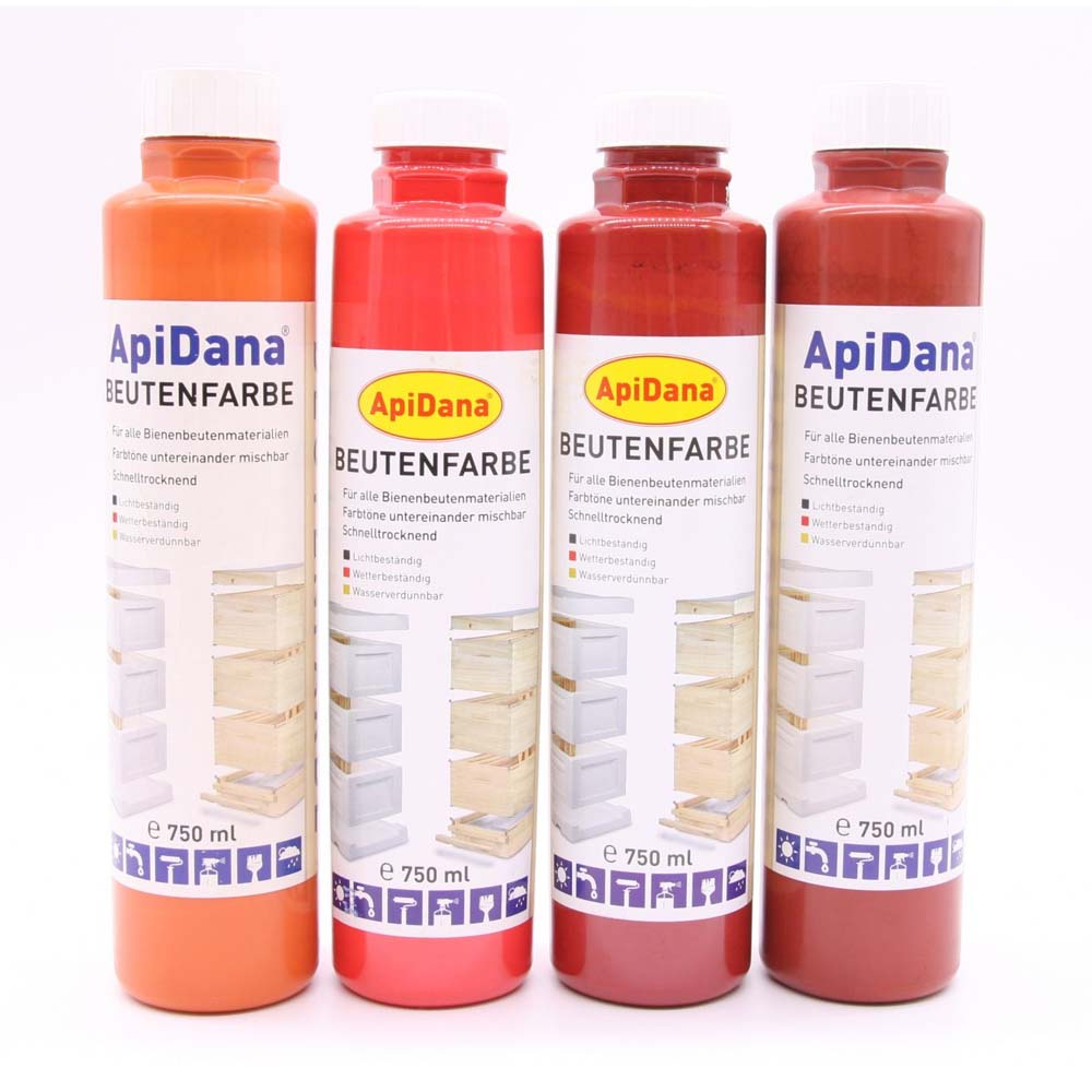 Colori per Alveari ApiDana® 750 ml - Resistenti e Intensi per Arnie in Legno e Polistirolo