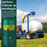 Agritura Pellicola avvolgente verde 25my