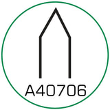 Pinza dentellata per orecchie