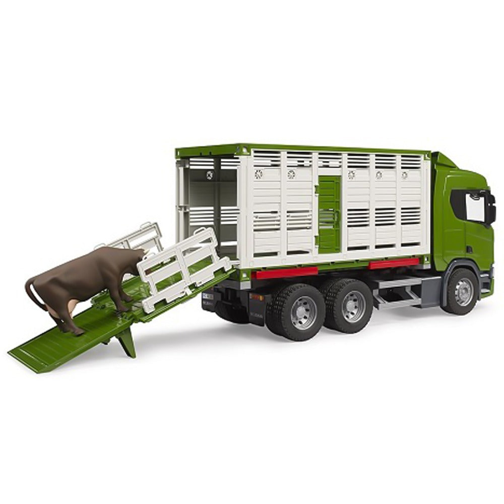 Bruder Scania Super 560R Animal Transport Truck Toy