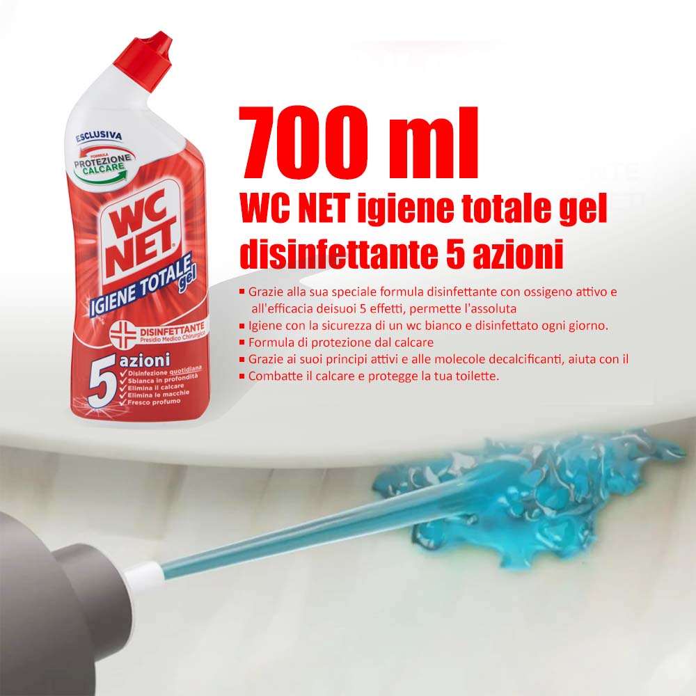 Wc Net Total Hygiene Gel 700 Ml