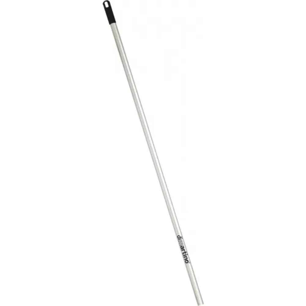 Rastrello Nero per Foglie con Manico in Alluminio 150 cm