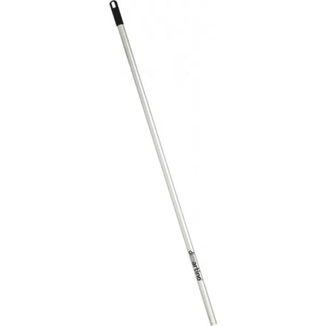 Rastrello Nero per Foglie con Manico in Alluminio 150 cm