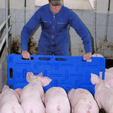 Manual barrier for pigs