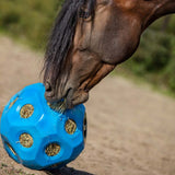 A toy ball for livestock to eat