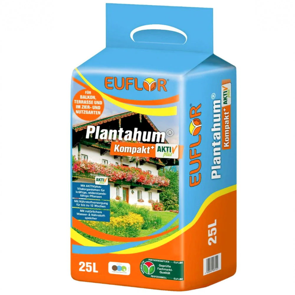 Euflor Plantahum Kompakt Aktivplus 25L Premium Soil Rich in Nutrients