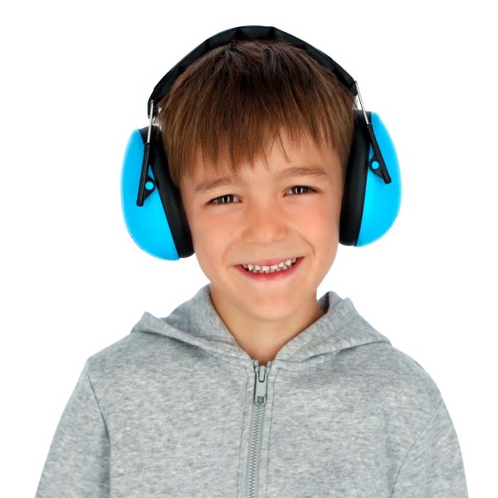 Noise Canceling Headphones for Kids High Quality Blue Color Canceling Headband