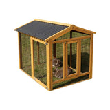 Appartement Pro Outdoor Mobile Rabbit Enclosure