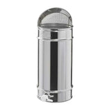 Stainless steel container for transporting honey with handle