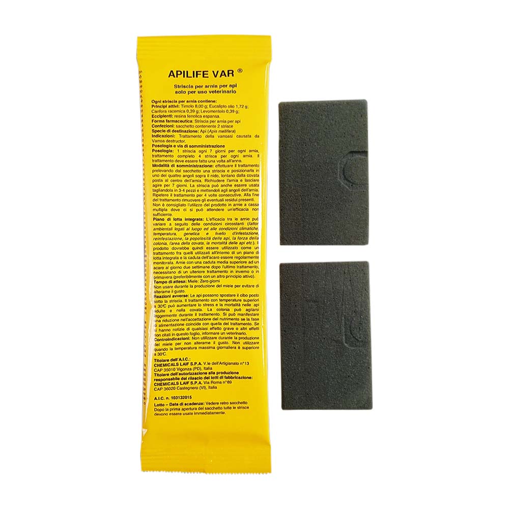 Apilife VAR 2 panels Waterproofing Strips for Honey Bee Hives