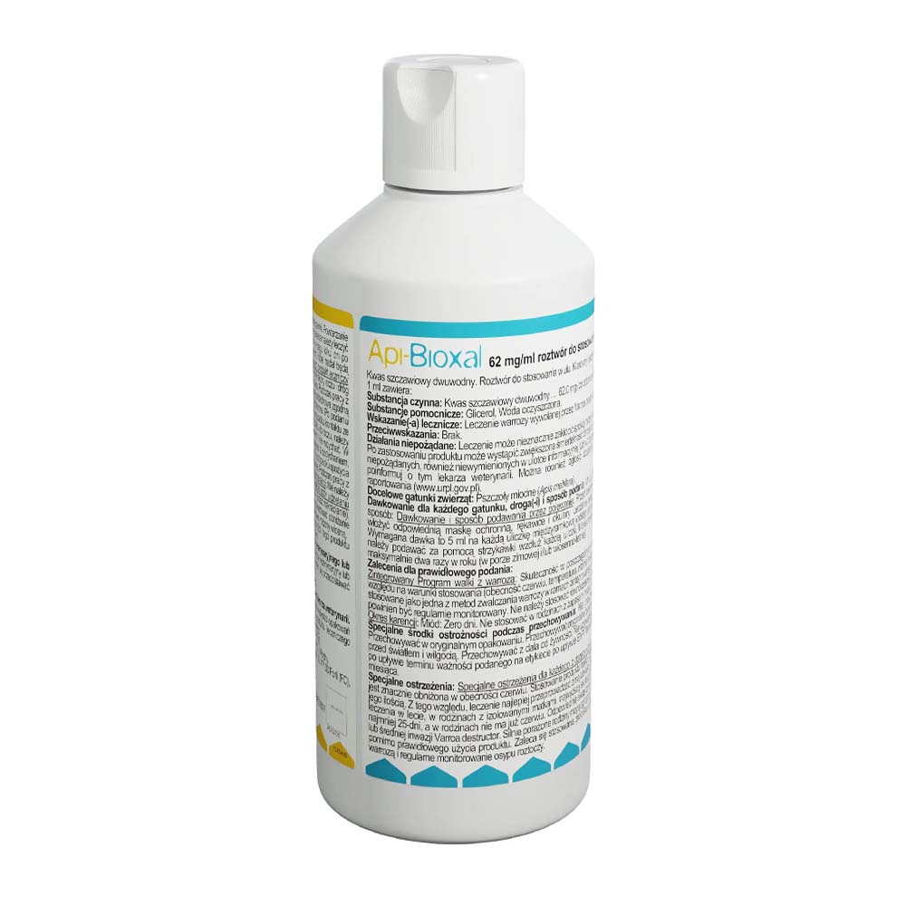 Api Bioxal 500 ml - Solution based on oxalic acid with glycerol