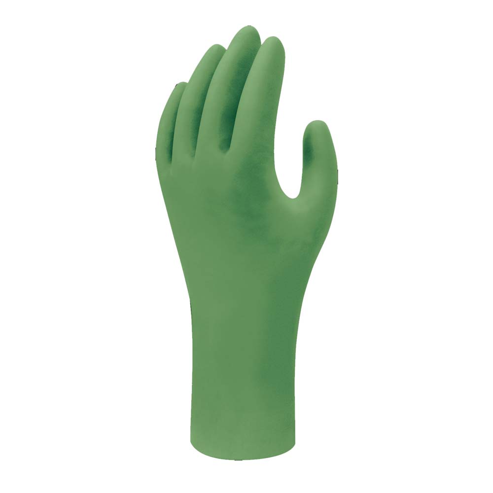 SHOWA 6110PF Disposable Biodegradable Nitrile Gloves Ecological Protection and Reliability