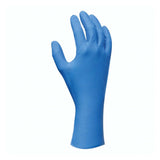 Showa 708 Guanto blu ambidestro leggero 24 ST - Sicuro in condizioni umide e oleose