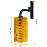 Spazzola oscillante Mini, Midi, Maxi per cavalli, bovini, capre e alpaca
