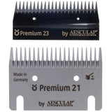 Professionelles Premium Schermesser Set für Rind und Pferd