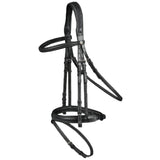 Supersoft bridle riding halter - black