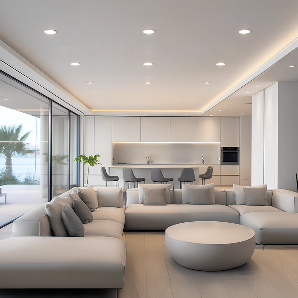 Plafoniera LED Rotonda 18W/24W – 3000K – 1440/1920Lm – Ø225/Ø300mm – IP20