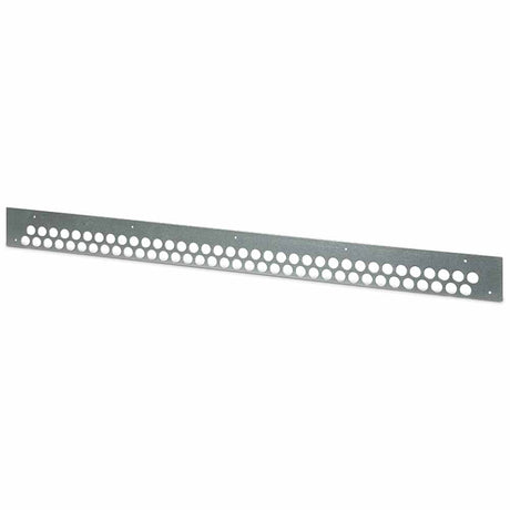 Griglia per polline in acciaio zincato a fori rotondi 470 x 380mm