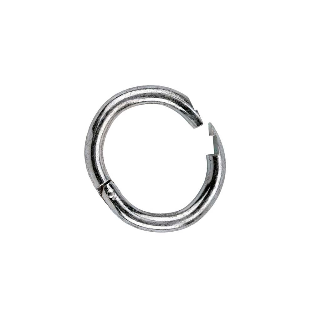 Anello per suini con gancio a baionetta