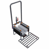 ECO-Stiefelreiniger mit Edelstahlrahmen und Wasseranschluss