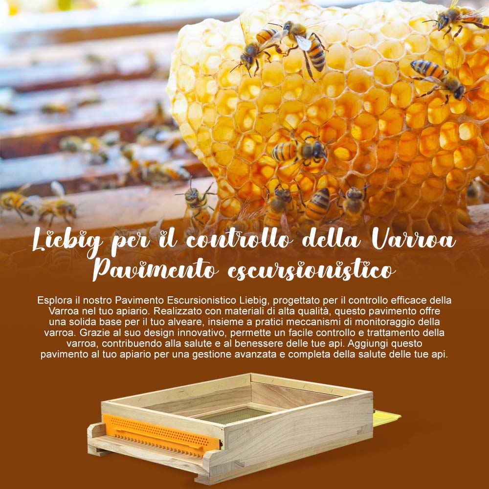 Liebig for Varroa control Hiking floor