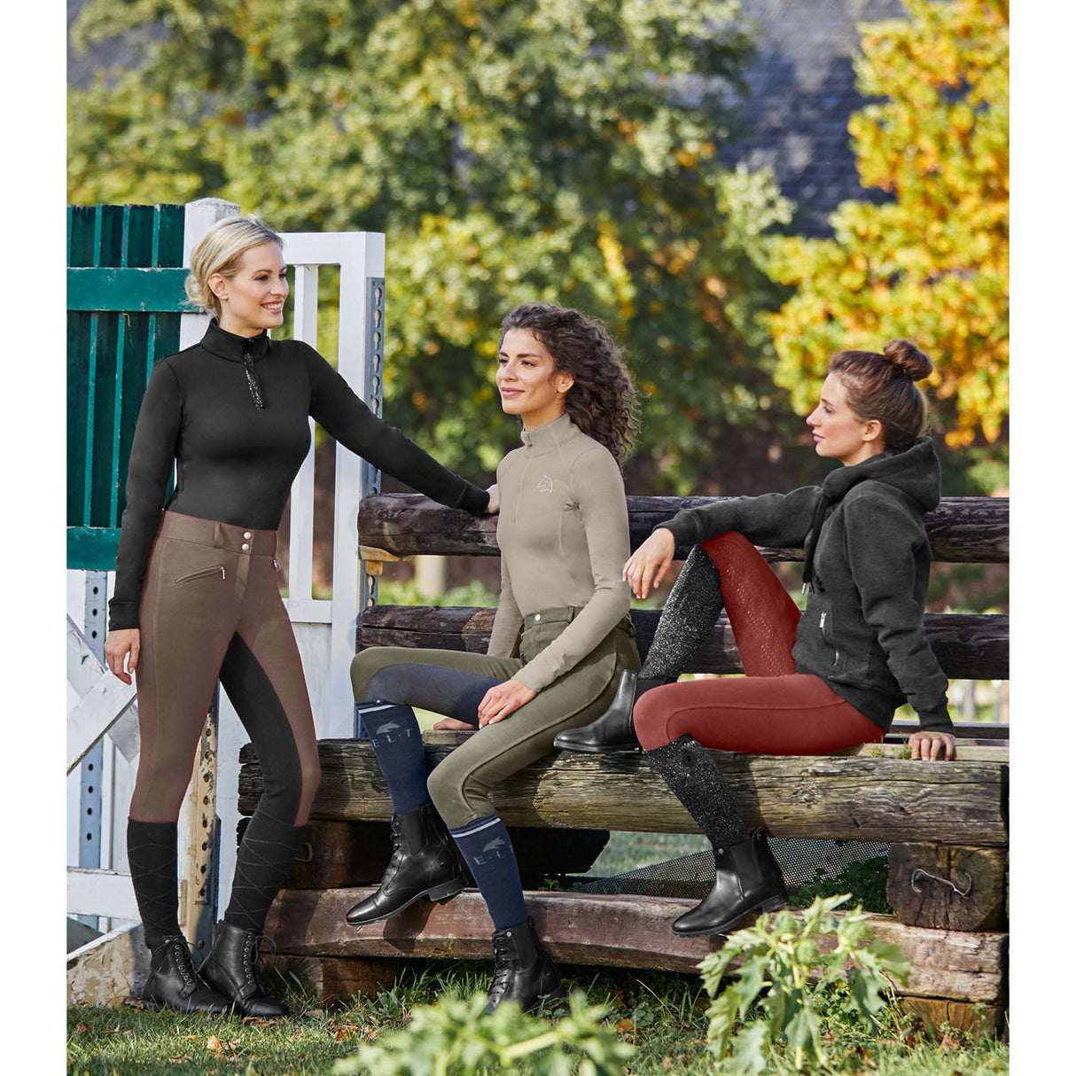 Fun Sport Riding Breeches Taupe