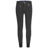 Pantaloni Termici da Equitazione Fun Sport con Silicone per Bambini