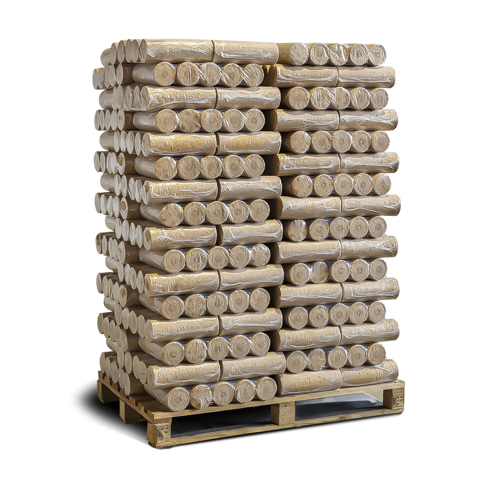 Premium Wooden Logs Without Hole 10Kg (1 Pallet - 96 Boxes)