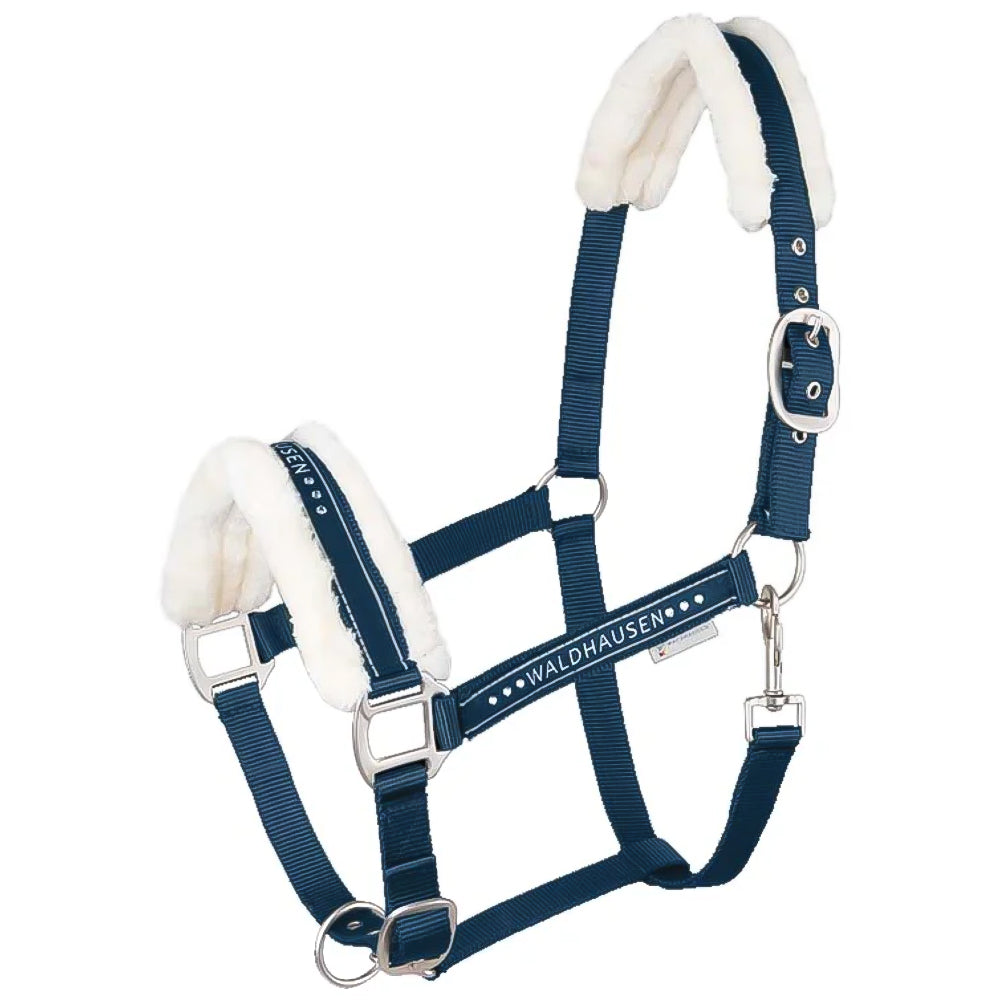 Soft padded halter Midnight blue