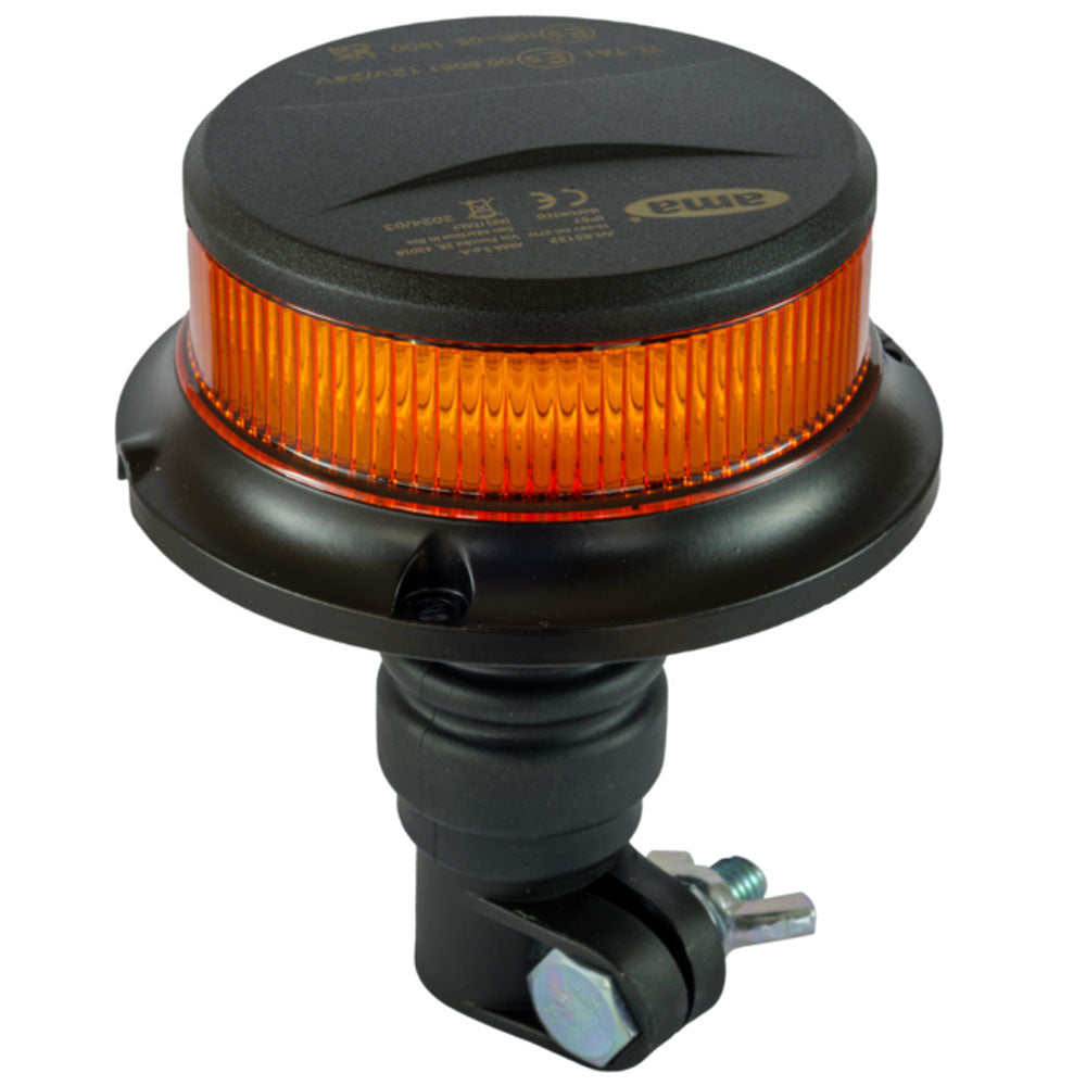 Lampeggiante LED 12-24V con Base a Asta Flessibile