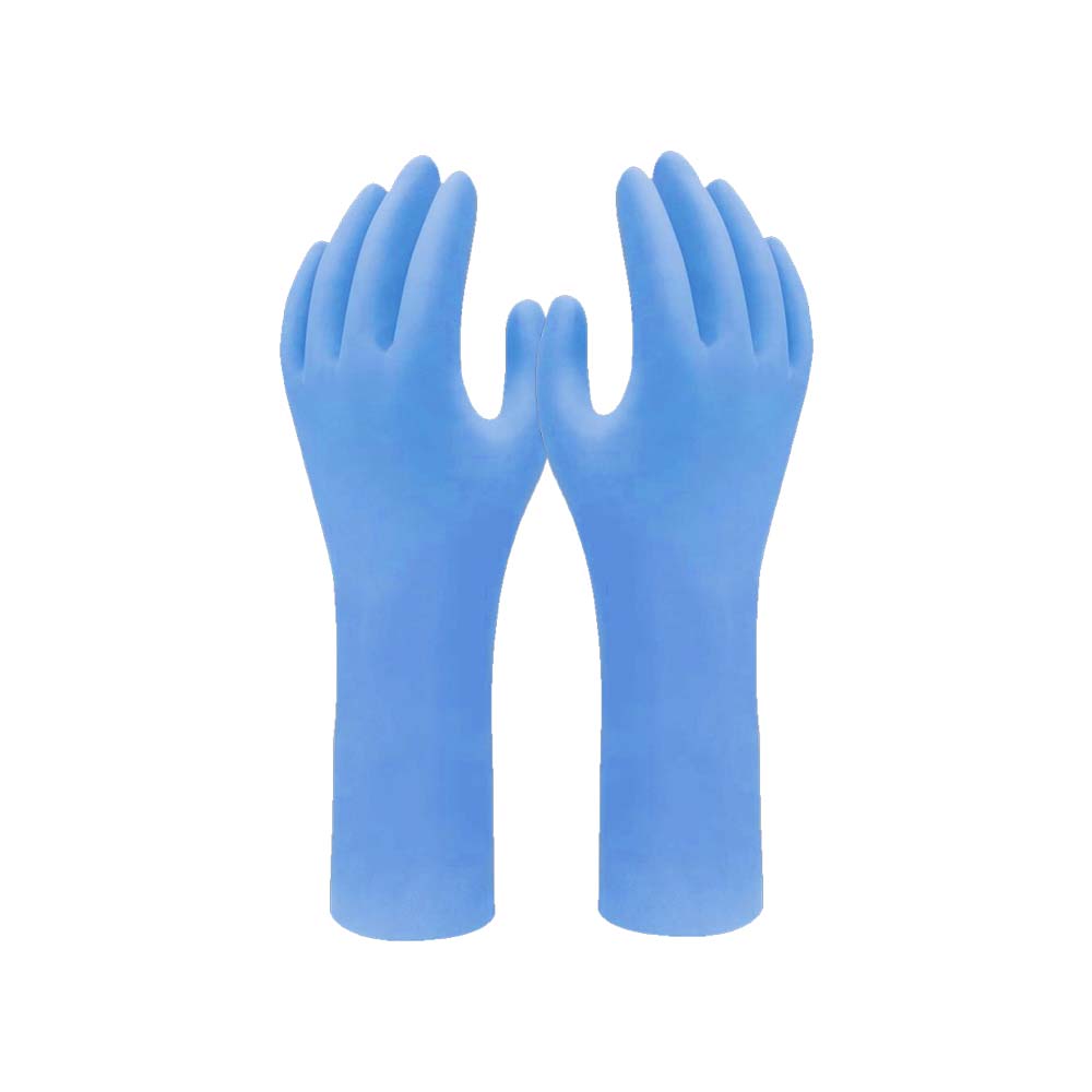 SHOWA 7555 EBT - Disposable cobalt blue 100% nitrile glove