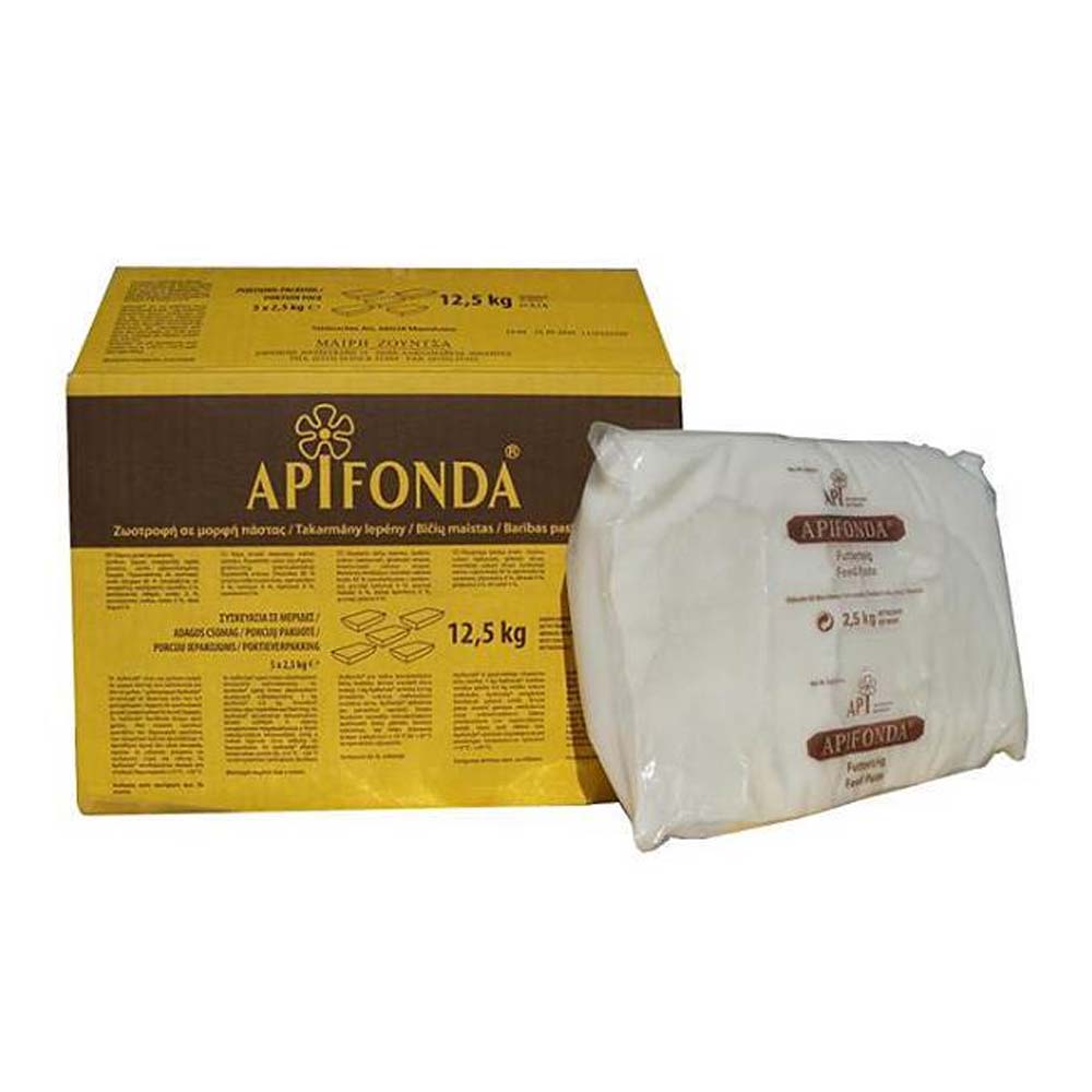 Mangime per api Apifonda BF pasta 12 kg, 12,5 kg e 15 kg