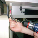 Adattatore ad angolo per avvitatori 140mm