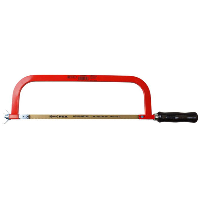 Archetto in metallo con manico in legno e lama HSS 300mm