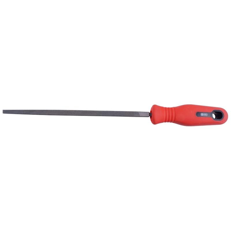 Square File with Fine Cut 2 - 200mm, Plastic Handle for Precision Work ...