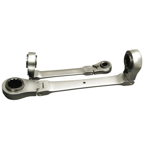 Set di Chiavi a Cricchetto Flessibili - 2 Pezzi, 8 Misure