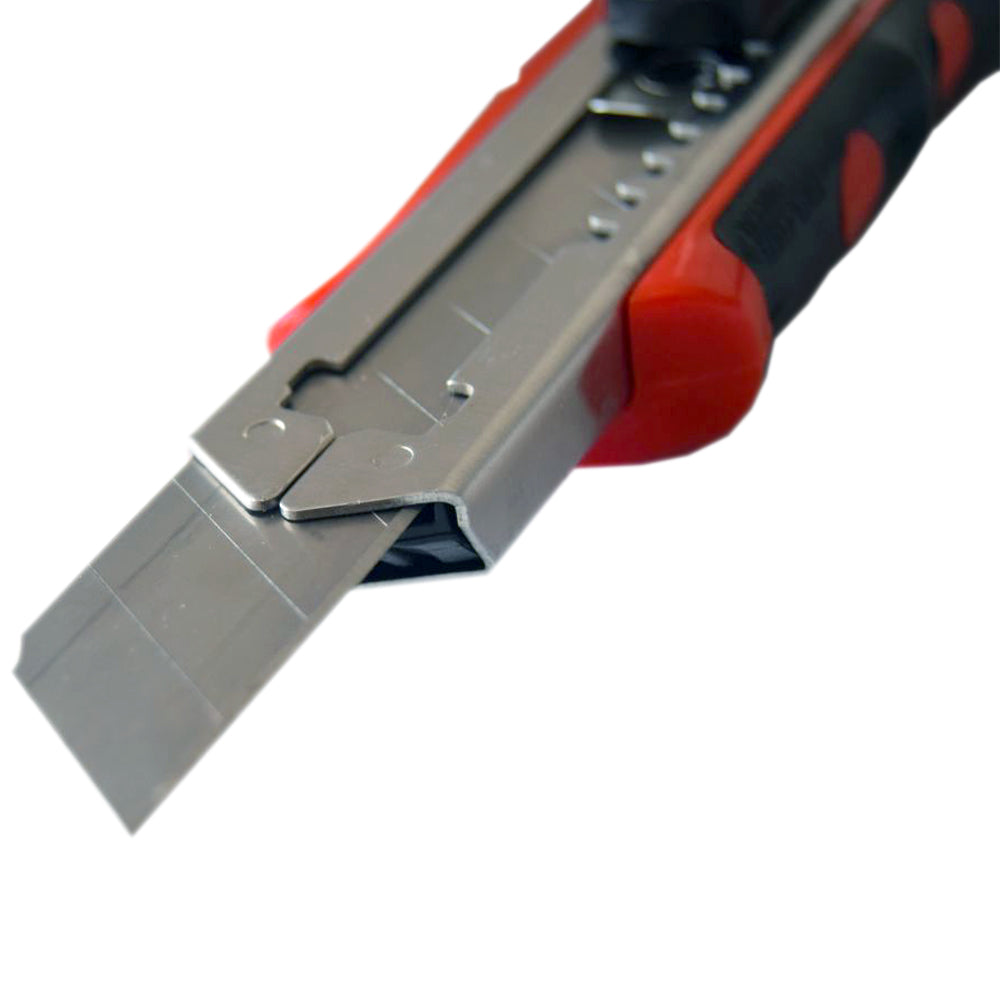 Cutter Professionale 9mm & 18mm con 3 Lame – Ergonomico & Cambio Lama Automatico