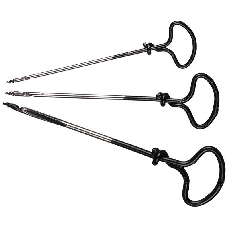 Set Trivellini in Metallo per Legno - 3 Pezzi