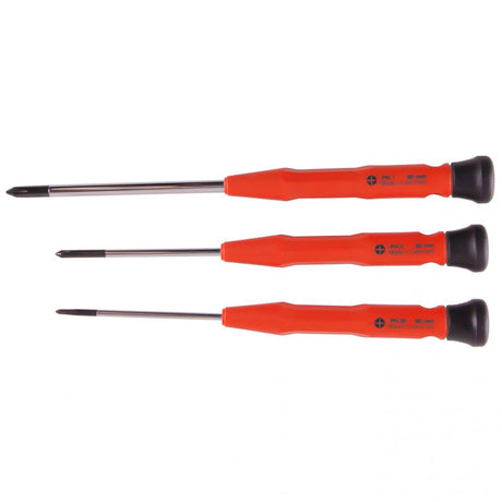 Set di Cacciaviti di Precisione Phillips - 3 Pezzi