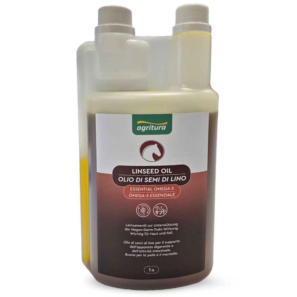 Agritura Olio di Lino 2. Spremitura per Cavalli