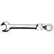 Chiave Combinata Reversibile con Snodo a Cricchetto in Acciaio