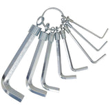 Set Chiavi Esagonali in Acciaio C60 - 8 Pezzi