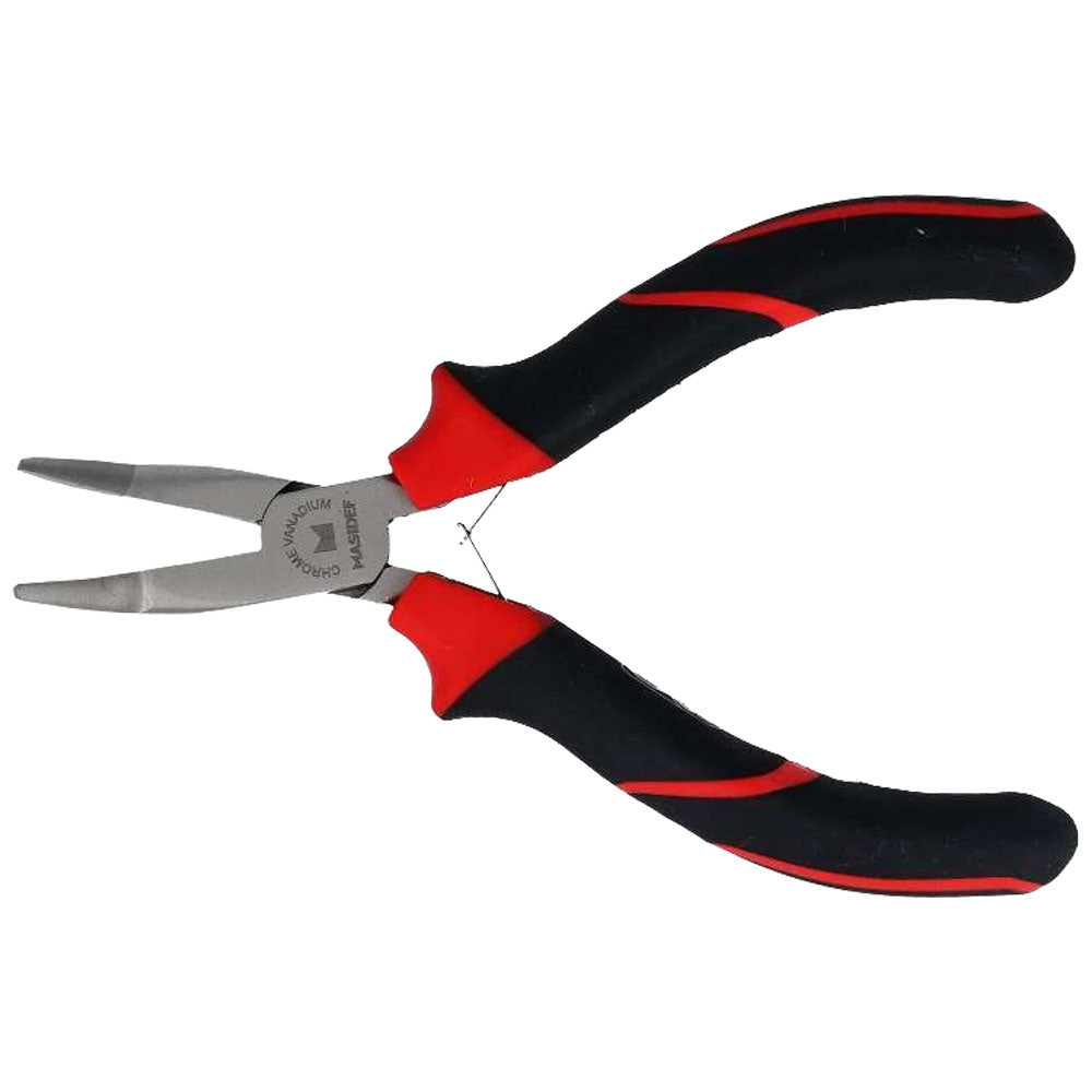 Pinza per Elettronica con Becchi Semitondi Curvi 125mm