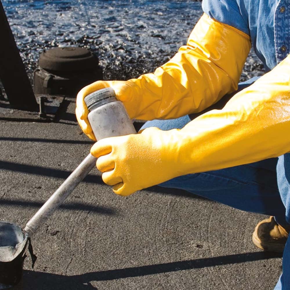 Chemikalienbeständige Handschuhe Showa 772, sicherer Schutz für Industriearbeiten