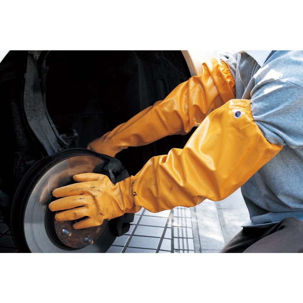 Showa 772 Chemical Resistant Gloves Safe Protection for Industrial Work