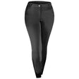 Pantaloni Equitazione Dahlia Silicone, Nero.